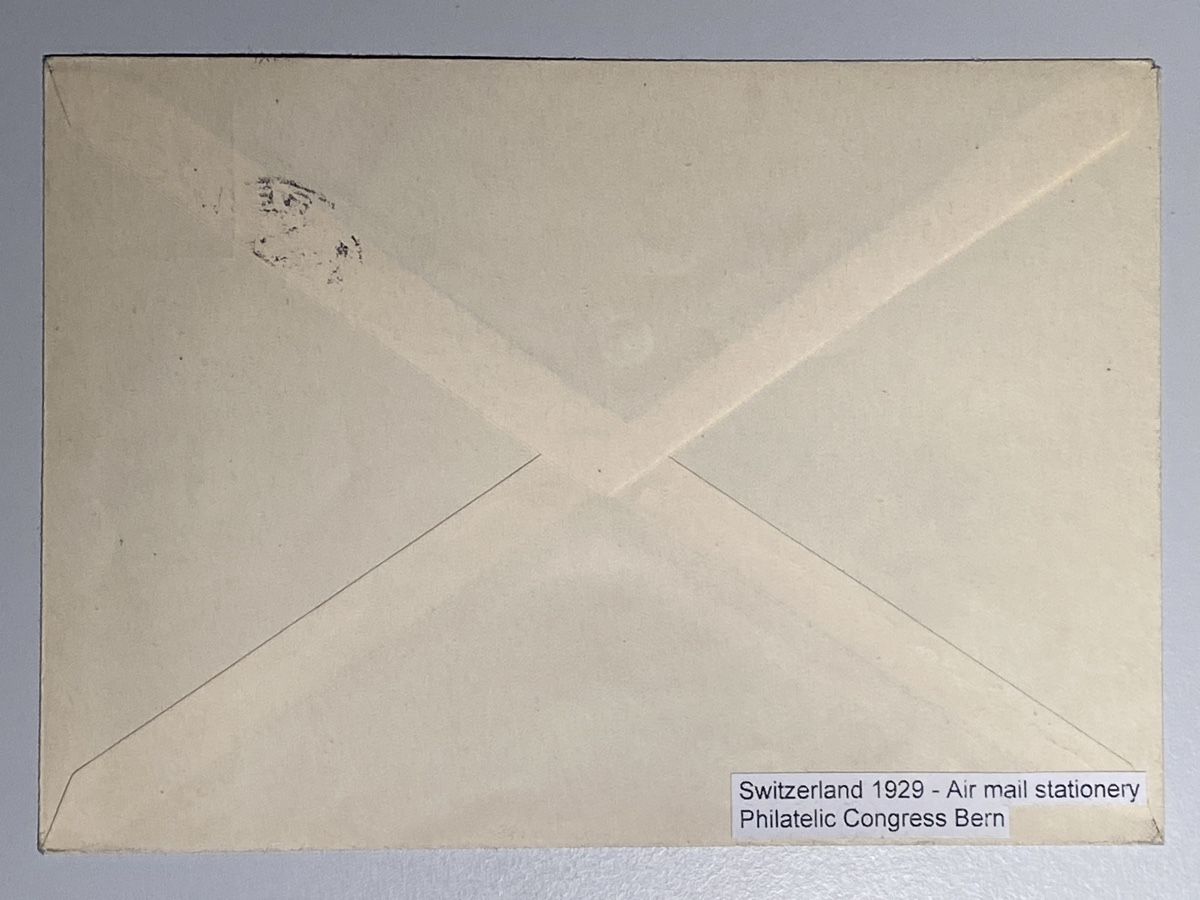Tutti i francobolli: Flugpost 1929, Basel Flugplatz/ Bern 10.Vl.29 – Usato da Küssnacht a. Rigi venduto da Unique-Valuable 1