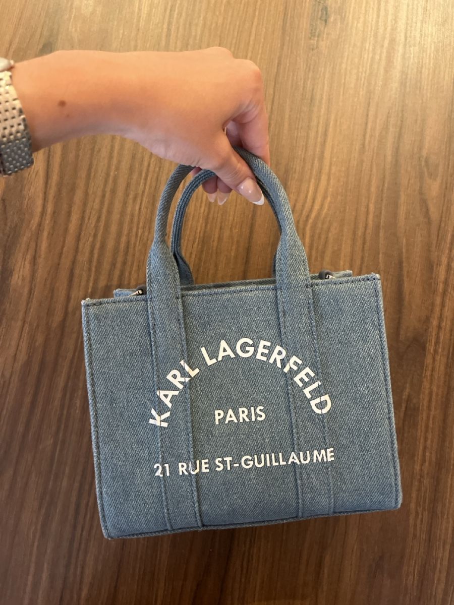 Karl Lagerfeld Sacs femmes: Karl Lagerfeld Tasche Denim Klein neuwertig – Neuf (Voir description) à Bonaduz par Liv_6xrn 4