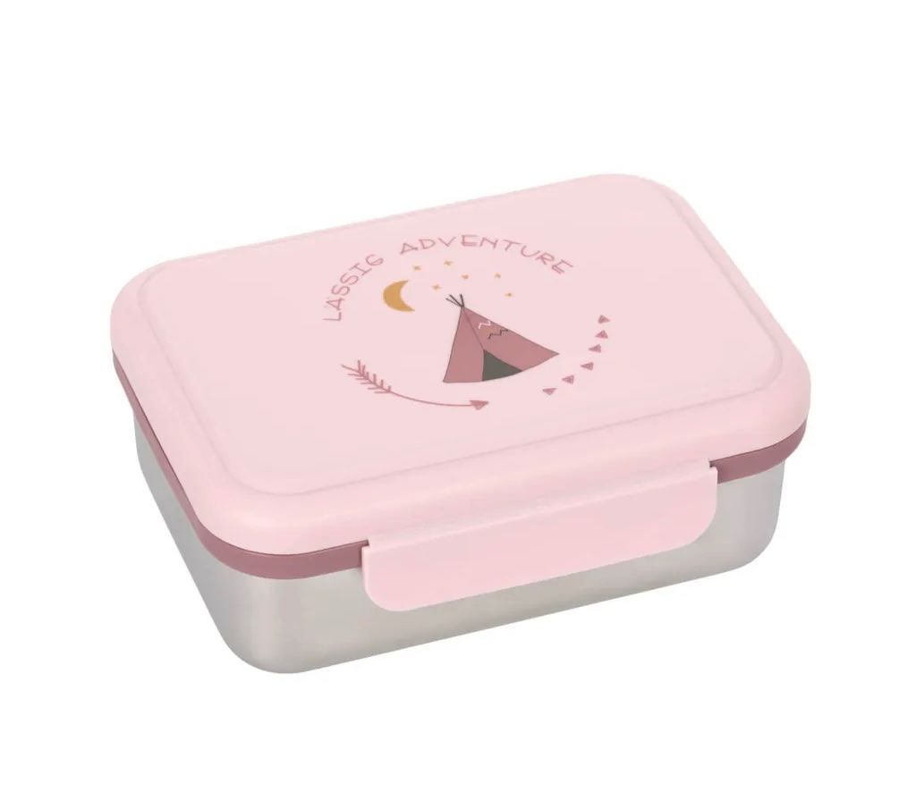 Behälter & Ähnliches: LÄSSIG Brotdose Adventure rosa – Neu und originalverpackt aus Basel von Seifehuesli