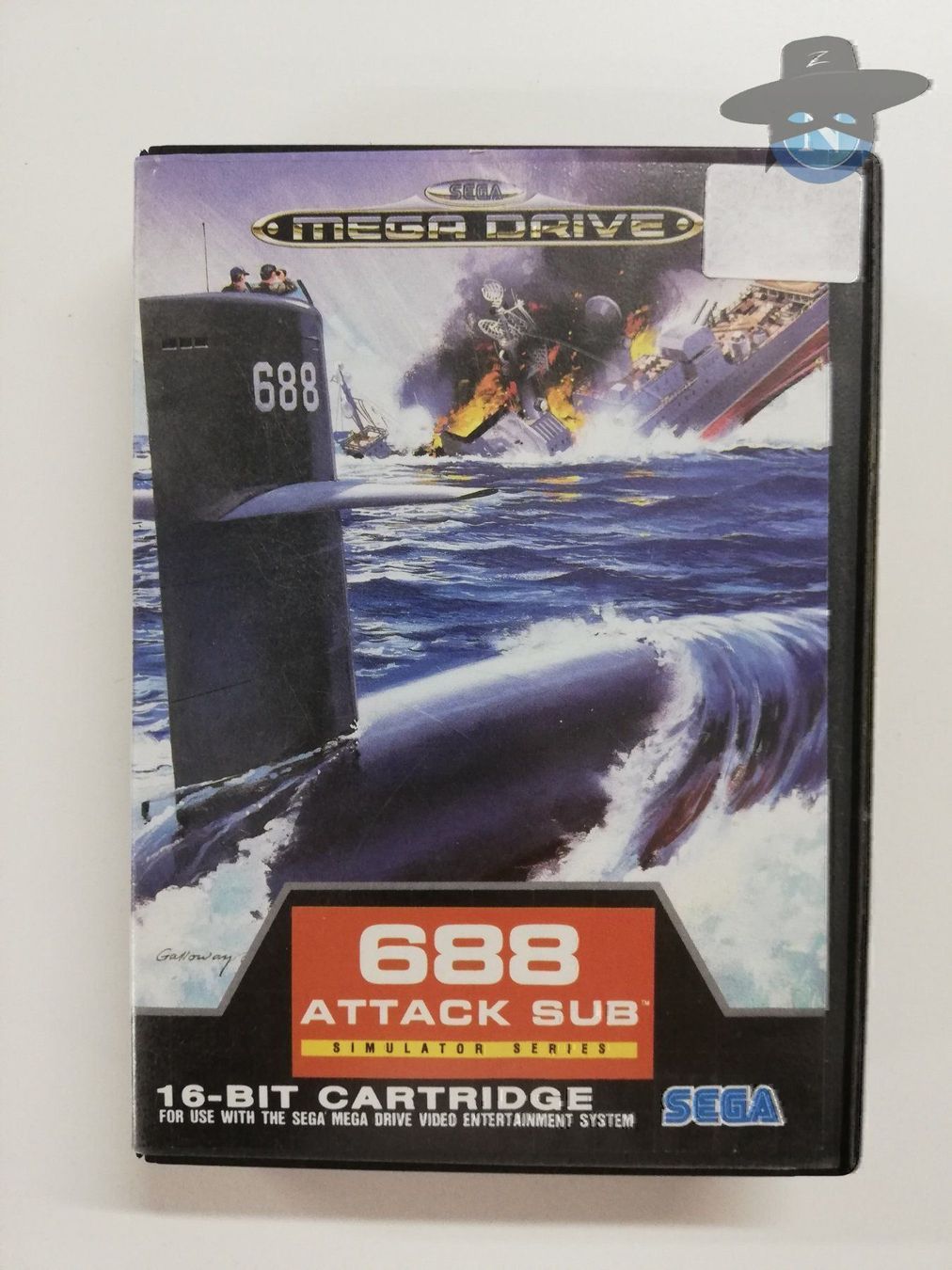 Sega Spiele: 688 Attack Sub / Sega Mega Drive MD – Gebraucht aus St. Gallen von zorro_dc