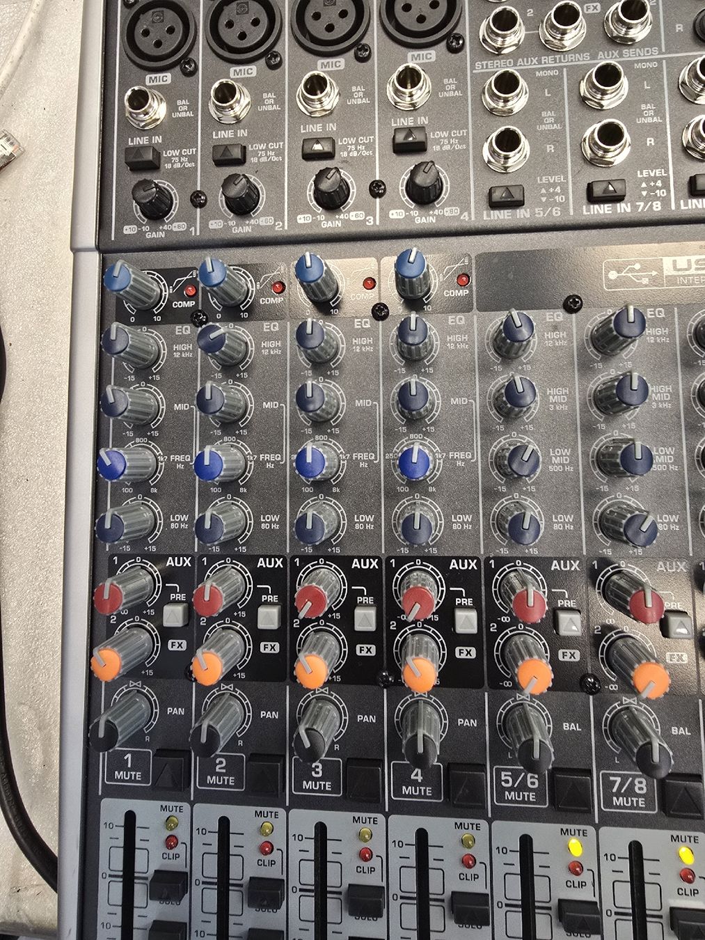 Behringer Console di mixaggio: Mixing console Behringer Xenyx X1622 USB – Usato da Zürich venduto da Roy-Events-Zurich 2
