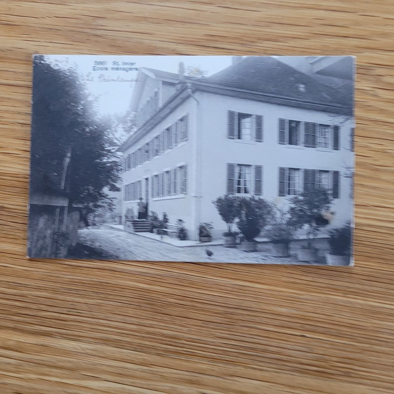 Cartoline postali: AK Carte Postale St.Imier Ecole Ménagère – Usato da Biel/Bienne venduto da Destockweb