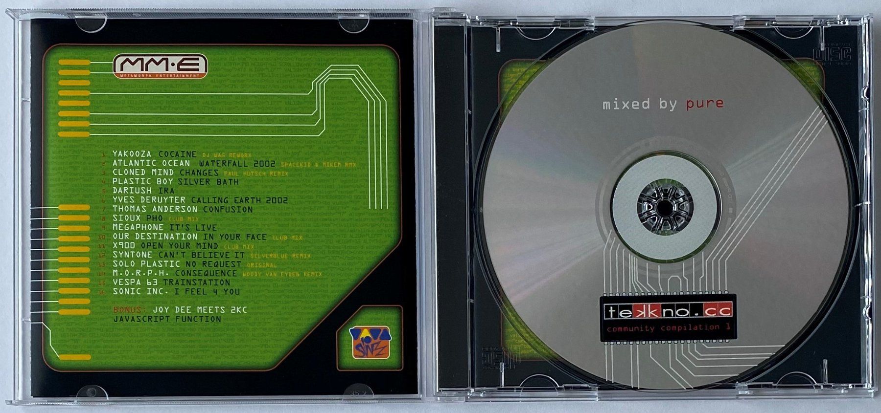 CD: Pure, tekkno.cc, Community Compilation 1, Mixed by DJ Pure – Nuovo (secondo la descrizione) da Flums venduto da Asquillo 2