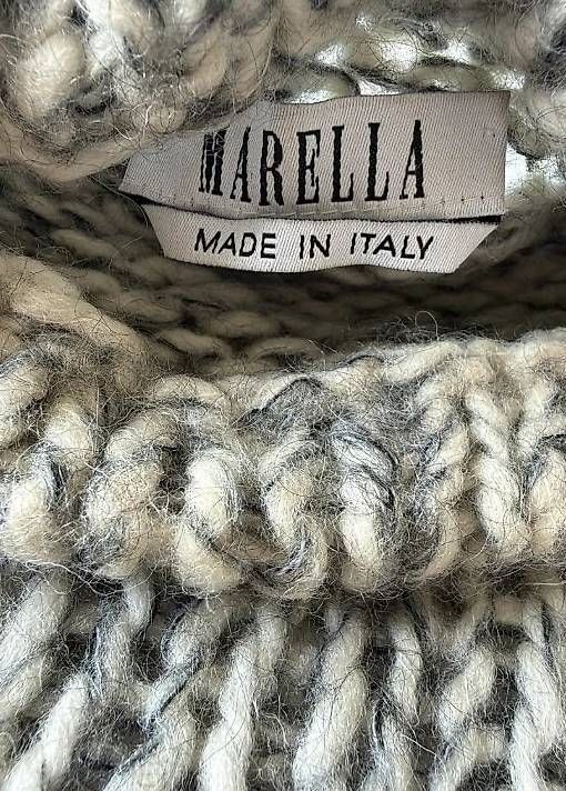 Pullover & Sweatshirts: Marella Pullover Grobstrick Stehkragen Grau – Gebraucht aus Zollikerberg von sop_p82l 1