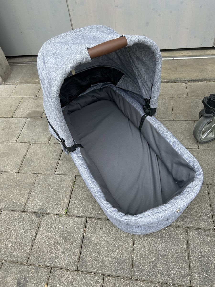 ABC Design Carrozzine: ABC Design Kinderwagen mit Babywanne grau – Usato da Grellingen venduto da schwinger82 7