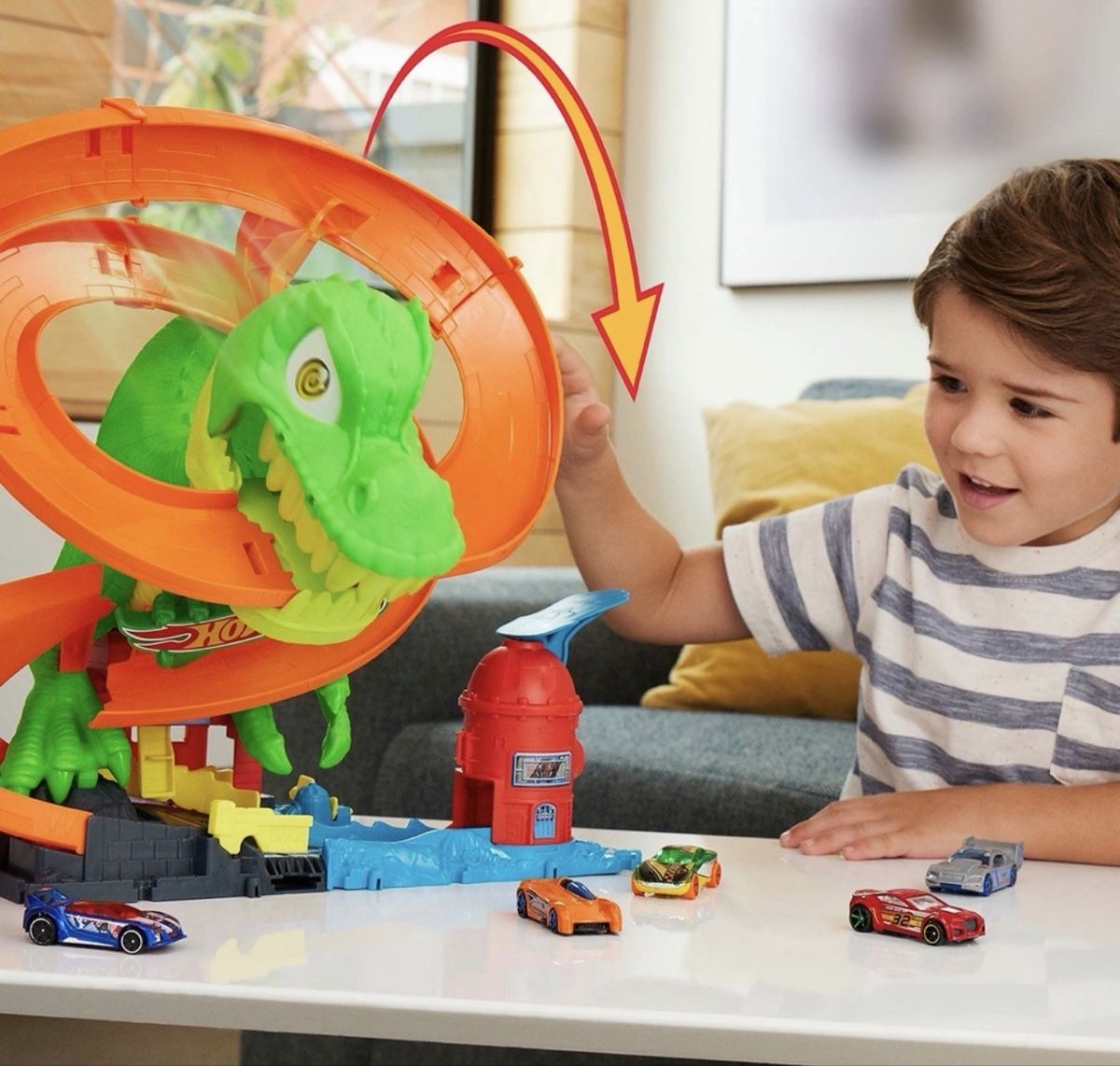 Hot Wheels Spielzeuge: Hot Wheels Dino Coaster Spielset – Gebraucht aus Oensingen von Widder2010r 2