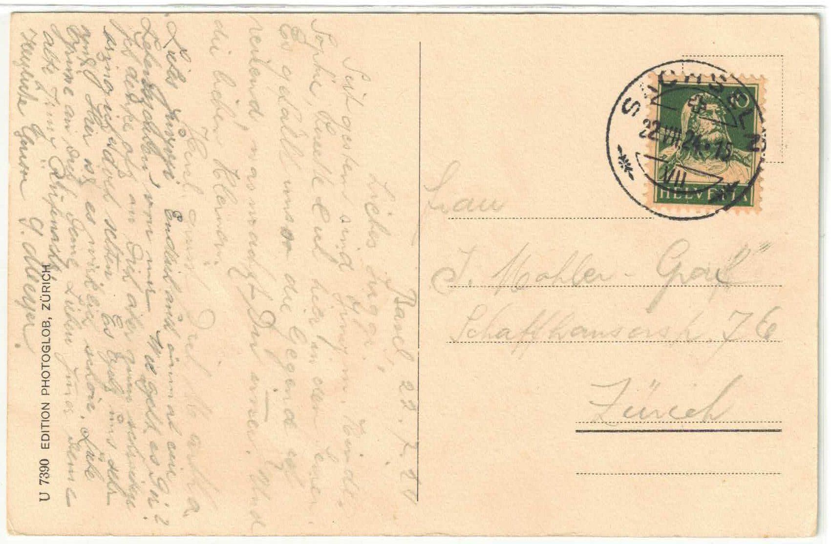 Cartoline postali: Sachseln - Generalansicht – Usato da Ettingen venduto da Kartenplanet 1