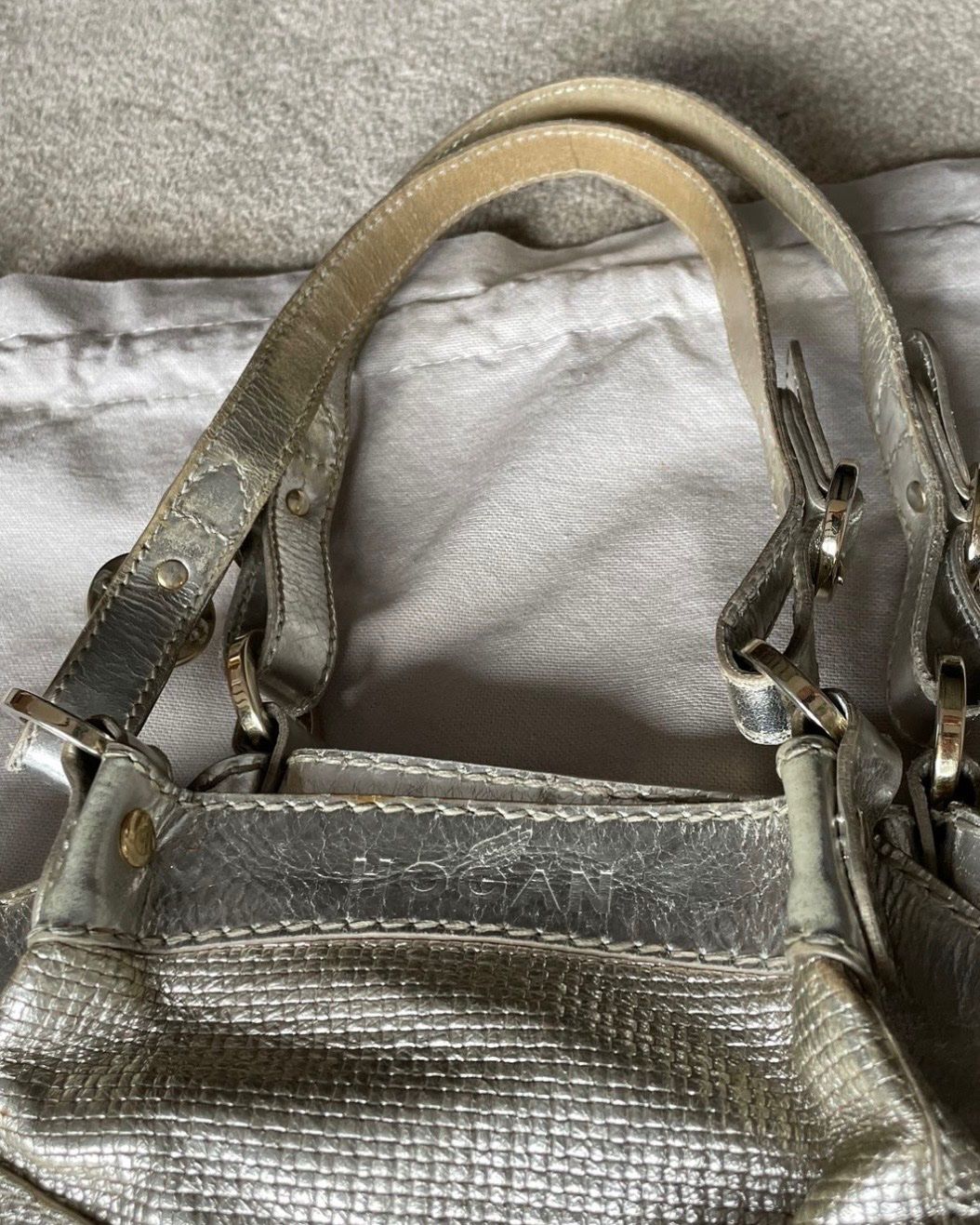 Hogan Borse da donna: Hogan Handtasche Metallisch Goldig/Silbern – Usato da Oberrieden venduto da daniel_shnshn 3