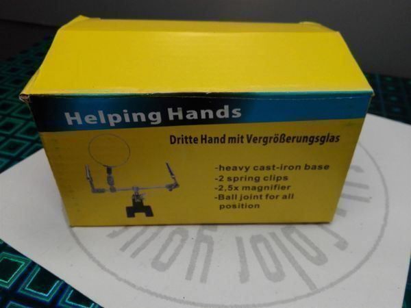 Tutti gli attrezzi: Löthilfe, 3. Hand mit Lupe – Nuovo e nell'imballaggio originale da Luzern venduto da Salefactory 1