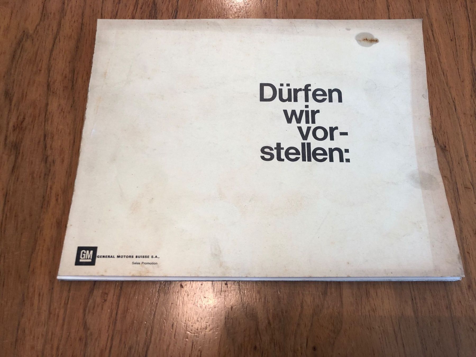 Pontiac Dokumente: Prospekt Pontiac – Gebraucht aus Weesen von shiva-5 4
