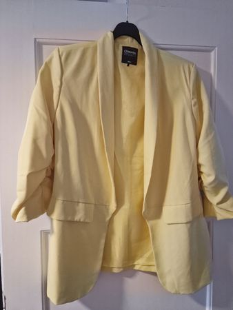 Chicoree Blazer, Grösse L, Gelb, ideal für den Frühling!