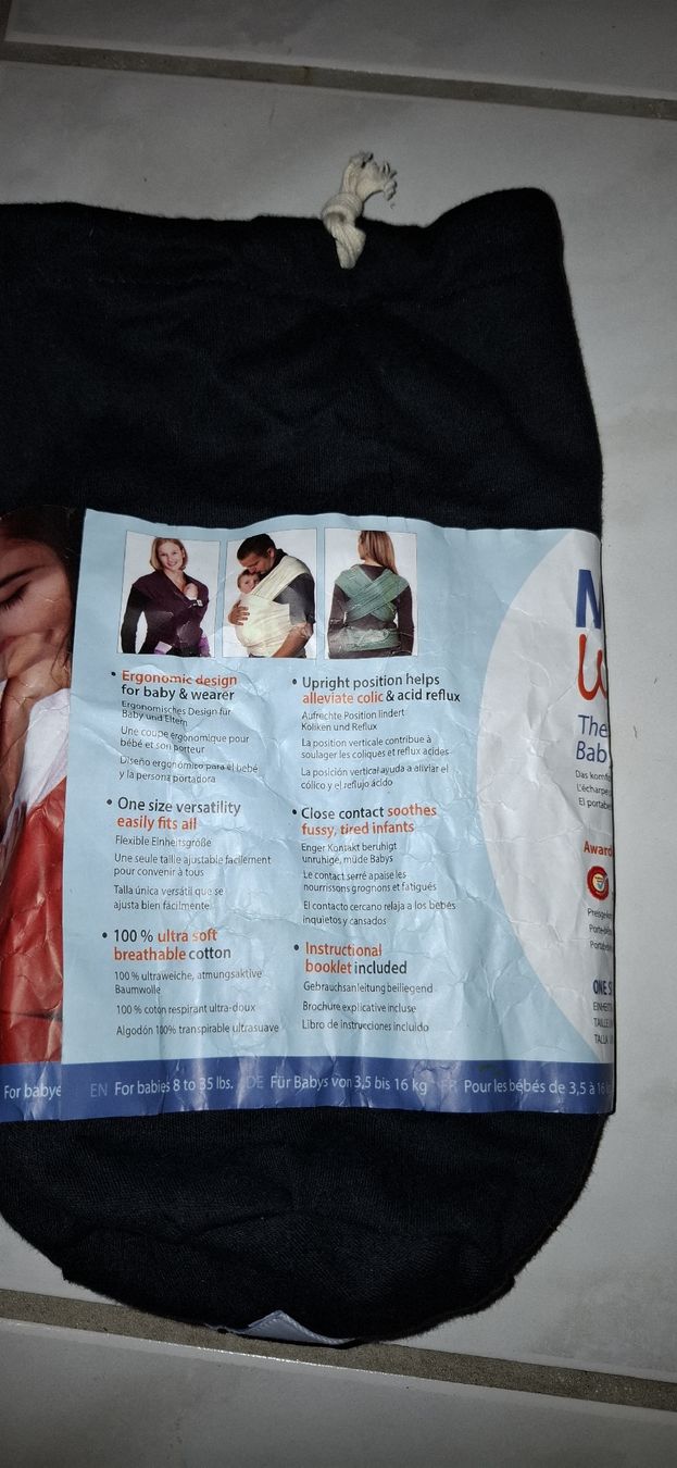 Moby Wrap Marsupi portabebè: Babytragetuch (Moby Wrap) – Usato da Zuzwil SG venduto da Zerospin 4