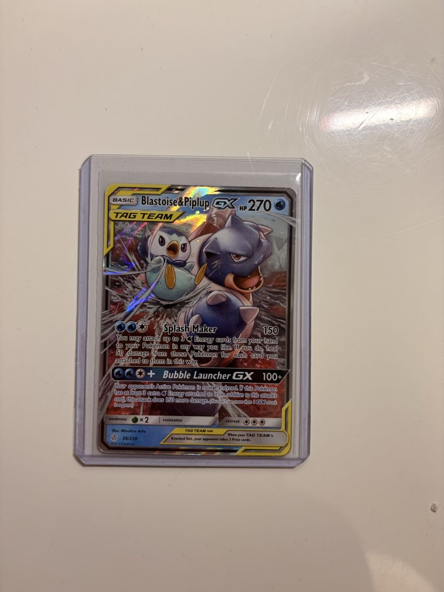 Pokémon Carte collezionabili: Blastoise & Piplup Tag Team – Nuovo (secondo la descrizione) da Zürich venduto da Zorro029