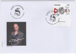 Rapper Stress mit Tab (dt) auf offiziell illustriertem FDC