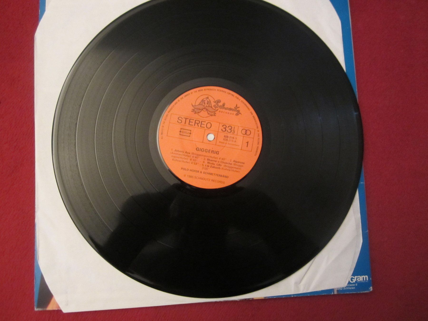 Schallplatten: Polo Hofer und die Band - Giggerig LP – Gebraucht aus Volketswil von nemo2000 3