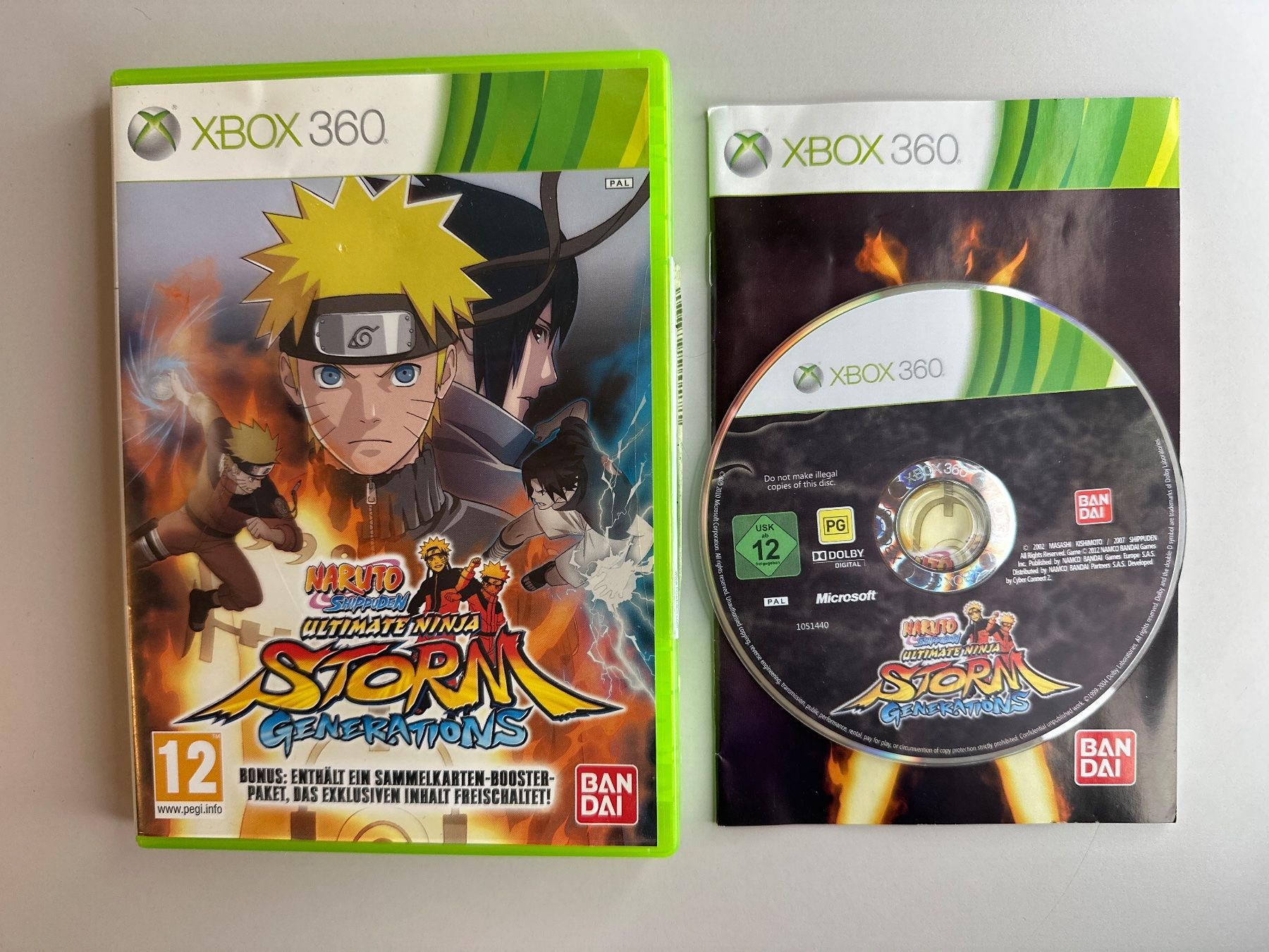 Microsoft Giochi: Naruto Shippuden Ultimate Ninja Storm Generations - Xbox 360 – Usato da St.gallen venduto da taduz