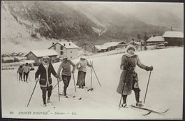 SPORTS D'HIVER N0.20 Skieurs