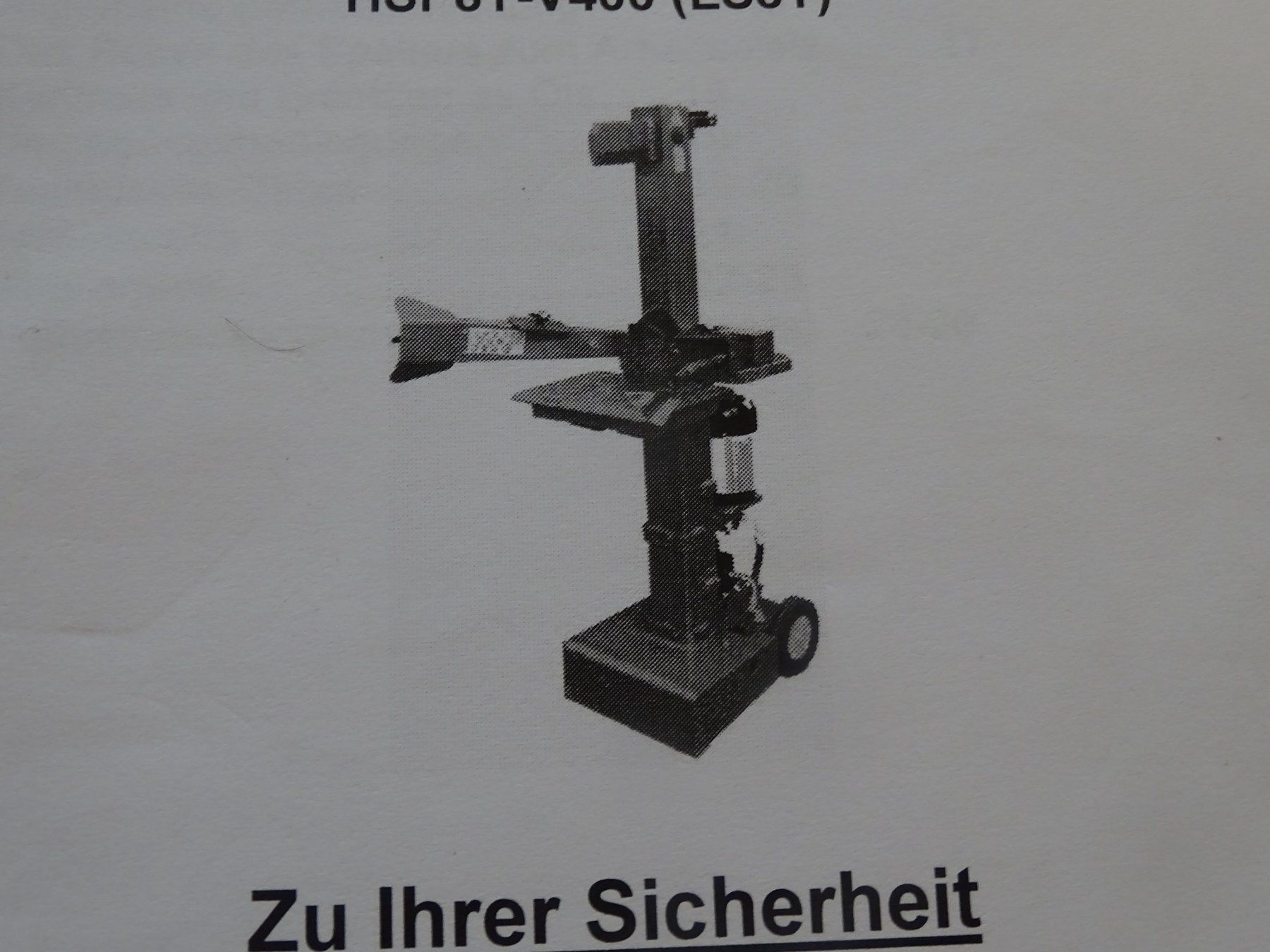 Alle Maschinen: Vertikal Holzspalter – Gebraucht aus Baden von Romy1947