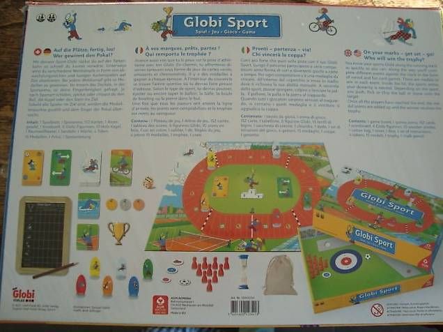 Giochi: Globi Sport: jeu de société – Nuovo e nell'imballaggio originale da Fribourg venduto da ruswil007 1