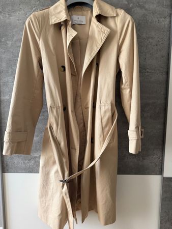 Trenchcoat Stradivarius beige Farbe Grösse M Neuwertig