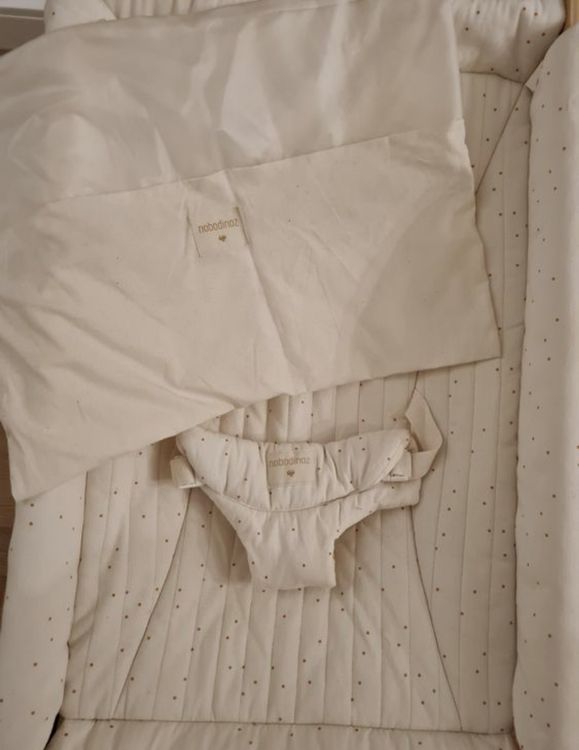 Nobodinoz Growing Green Babywippe mit Polster Kaufen auf Ricardo