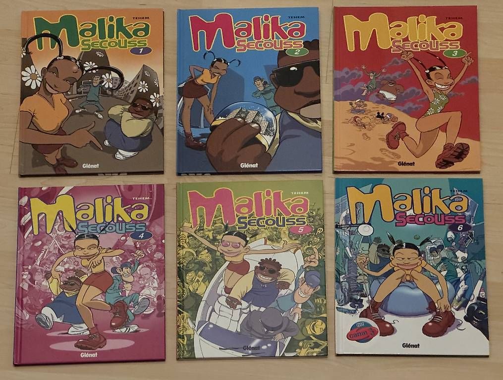 Fumetti: Malika Secouss, tomes 1 à 6 – Usato da Lausanne venduto da Vinz89