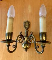 Wandlampe Vintage "Holländer" (ohne Glühbirnen)
