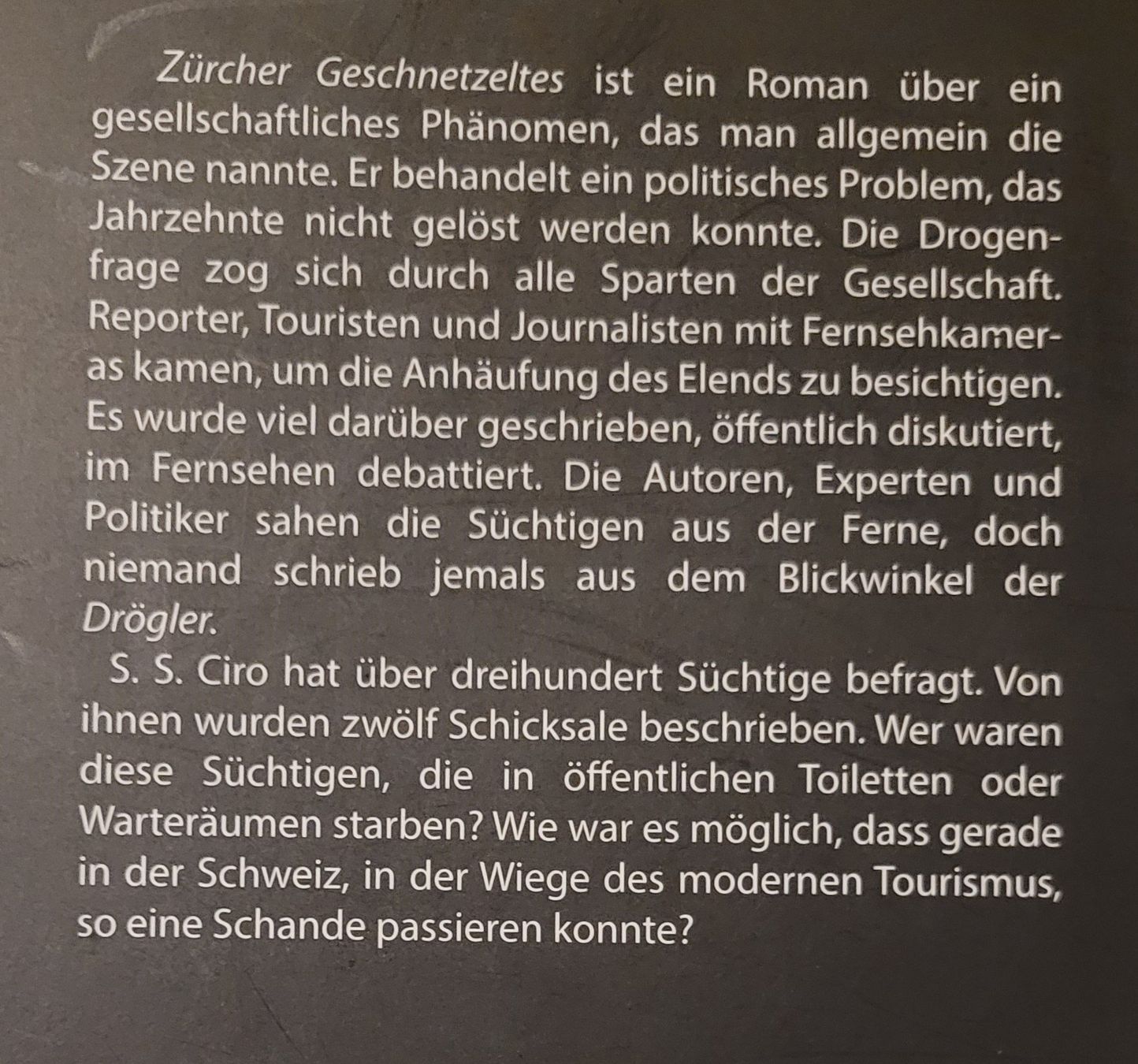 Bücher: Zürcher Geschnetzeltes – Gebraucht aus Zürich von Avd 1