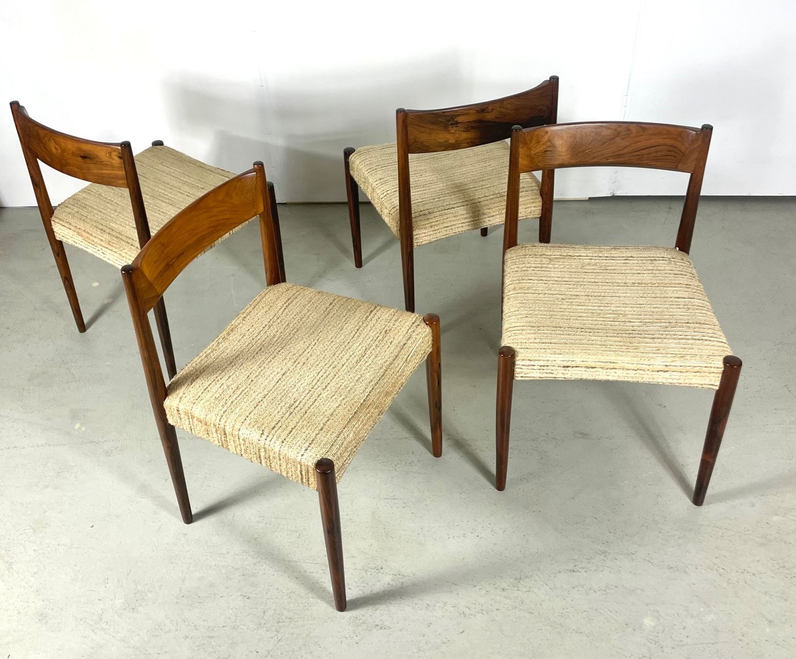 Sedie: 6x Palisander Stühle 60er Dänemark – Usato da Basel venduto da MidMod20C 2