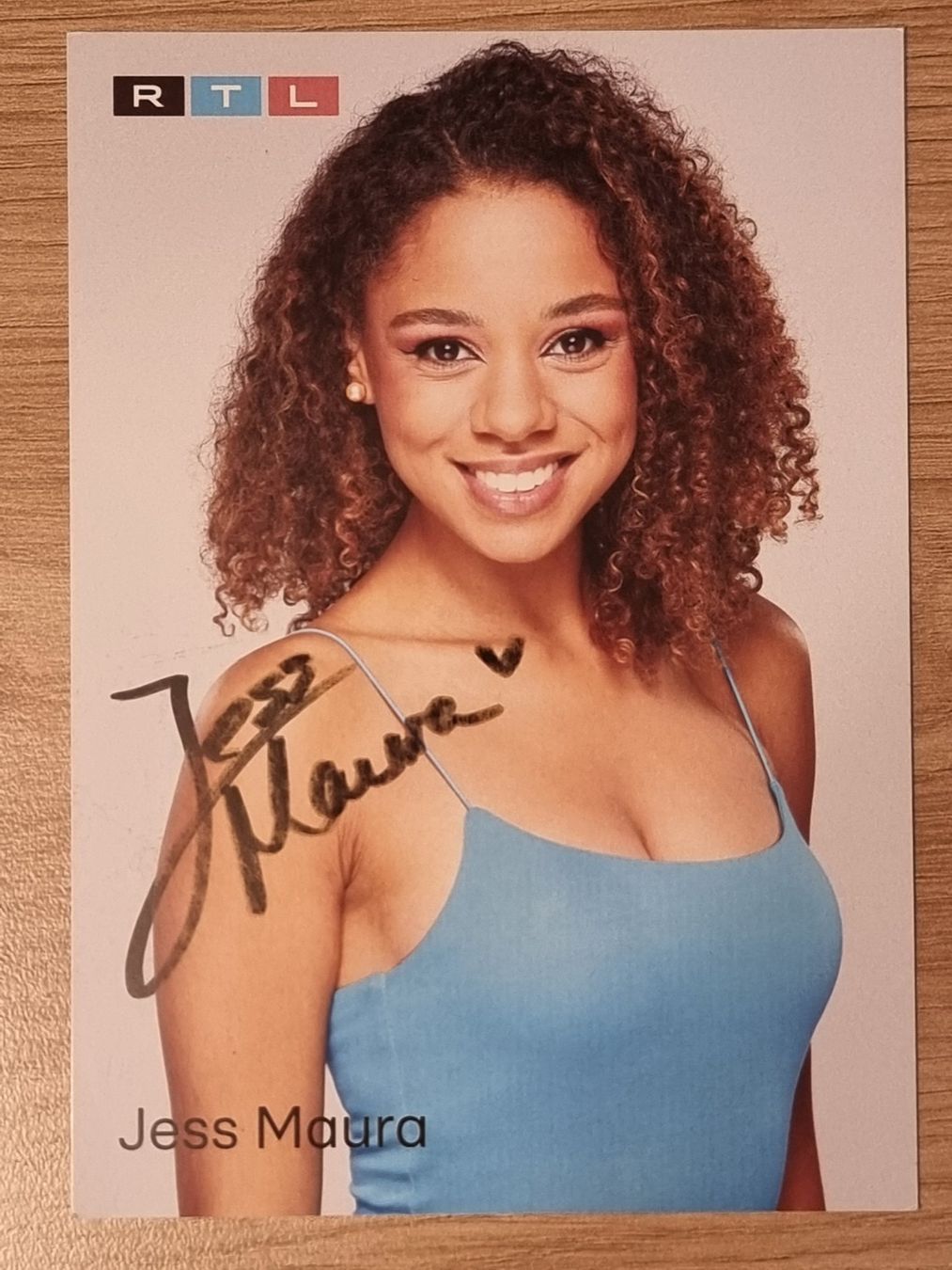 Autografi: Jess Maura Originalautogramm "Unter uns" – Usato da Winterthur venduto da Christinakim