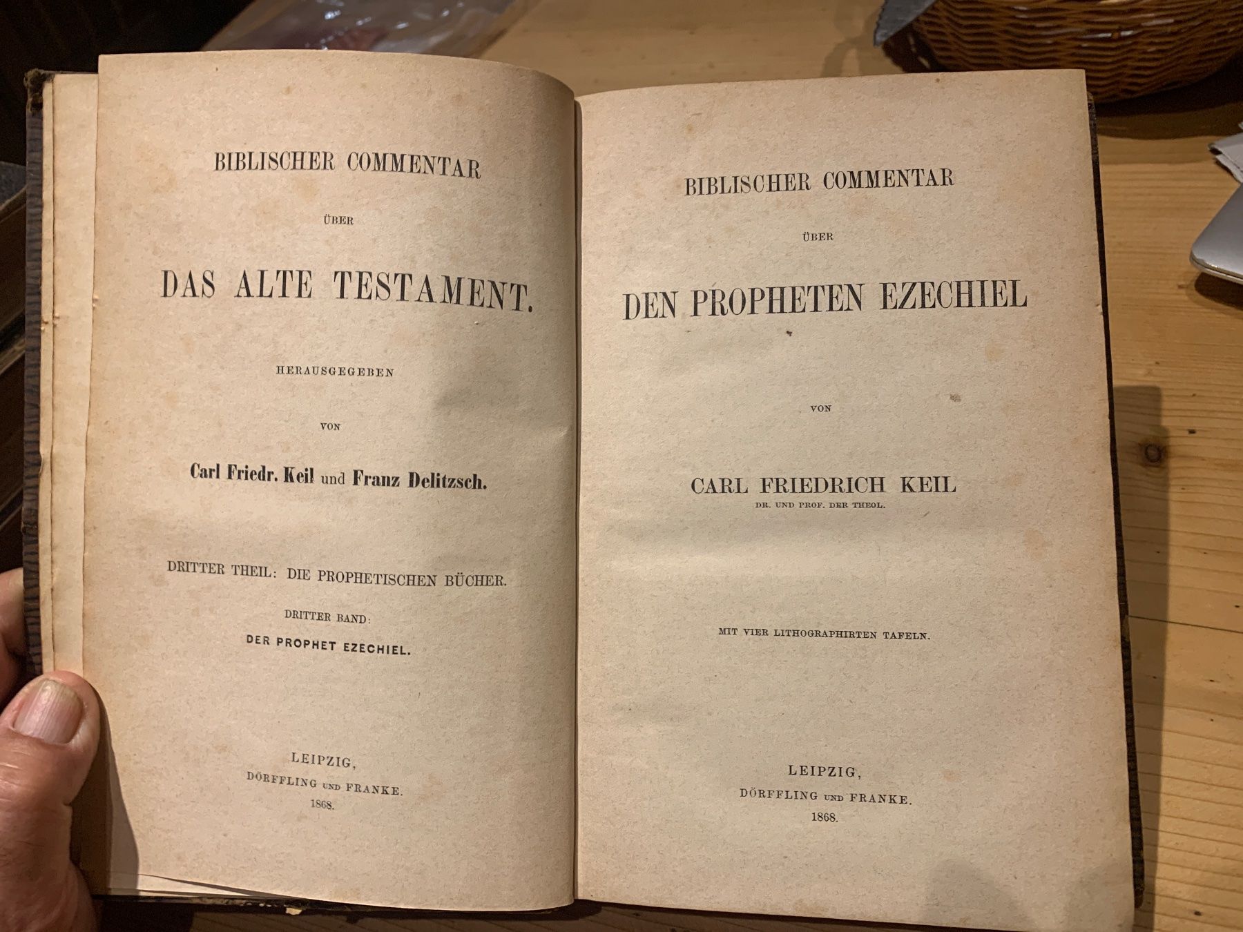 Libri: Ancien testament prophétie Ezechiel – Usato da Villiers venduto da syl_676q 1