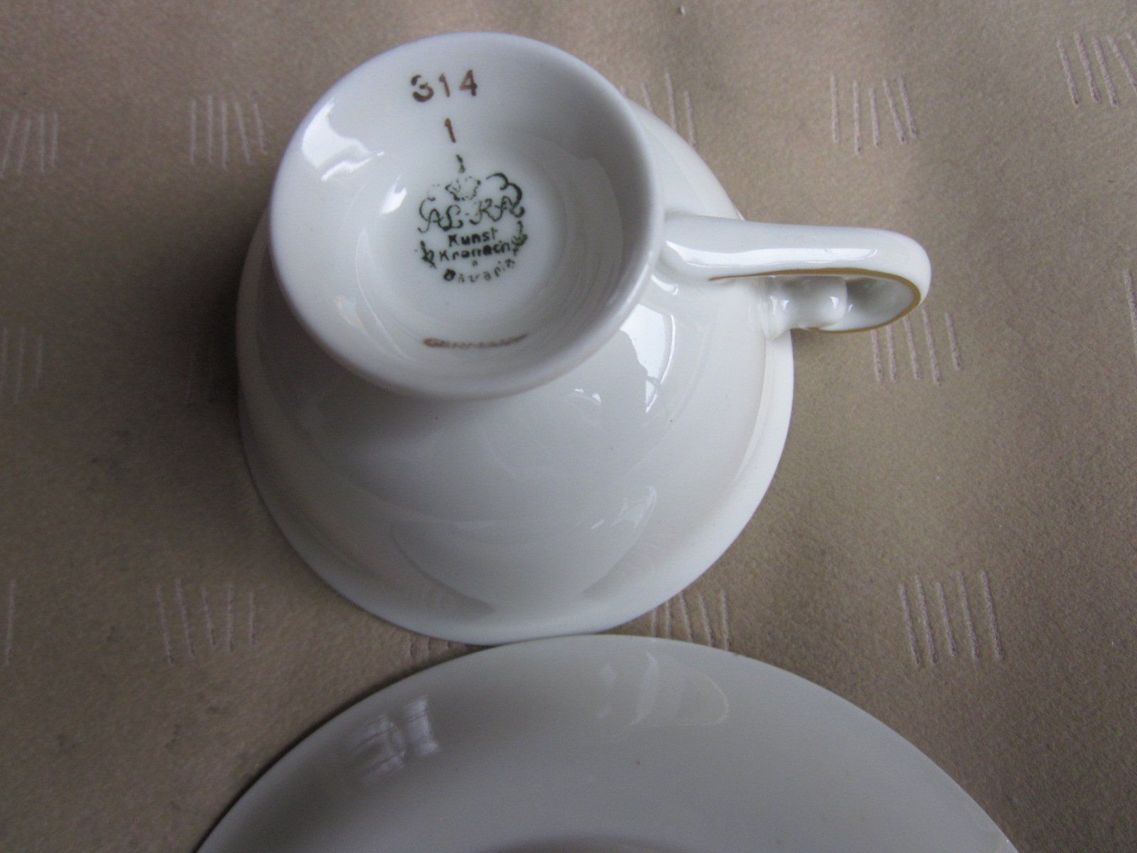 Tassen: Alka-Kunst: Schlichte Mocca- Sammeltasse – Neu (gemäss Beschreibung) aus Langenthal von Armstuca 3