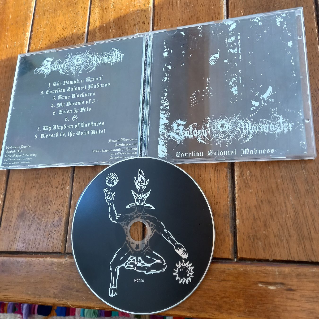 CD: Satanic Warmaster- carelian... – Usato da St-Cergue venduto da VeganWarrior