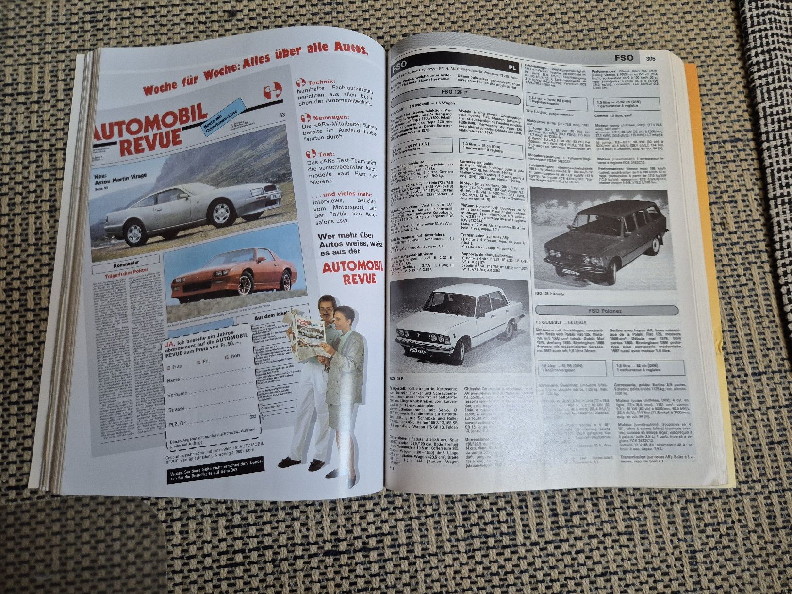 Livres: Automobil Revue Katalog 1989 – D'occasion à Frutigen par Timowyssen 2