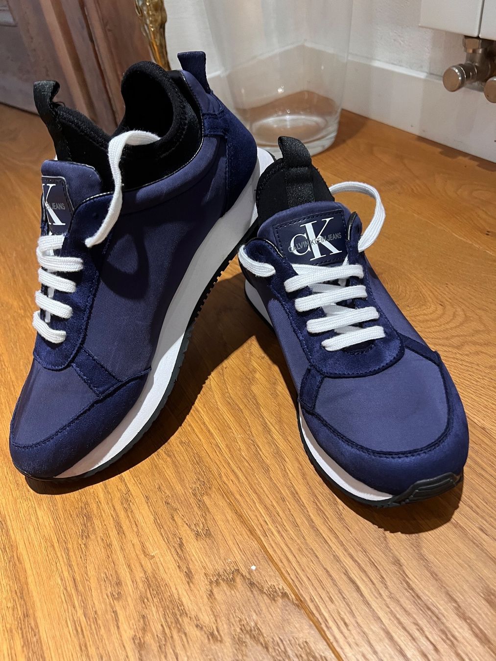 Calvin Klein Scarpe da uomo: Basket basse chaussures bleu Calvin Klein – Usato da Morges venduto da Alexys23 2