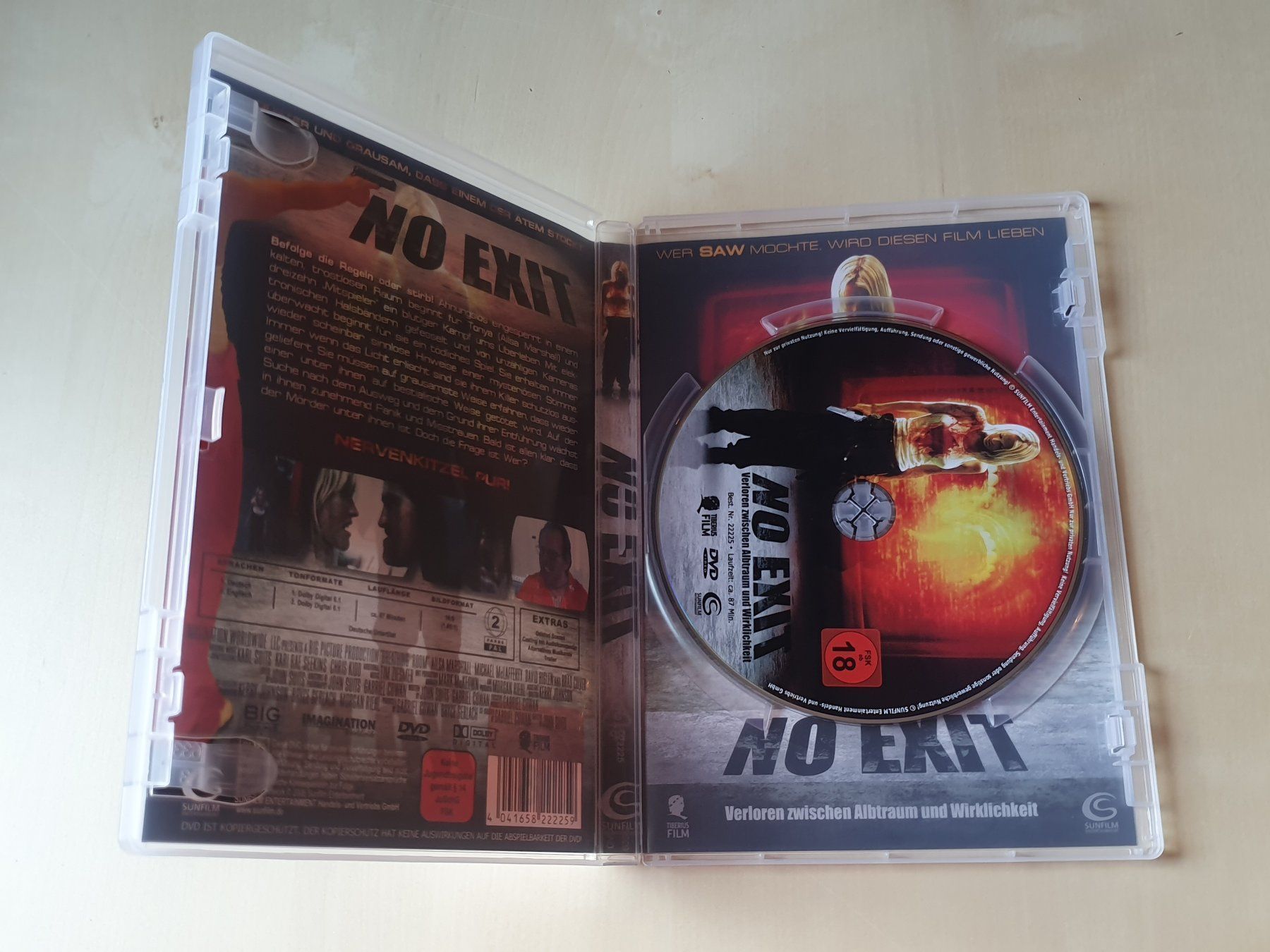 Tous les DVDs: No Exit – D'occasion à Stansstad par collectorsshop 2