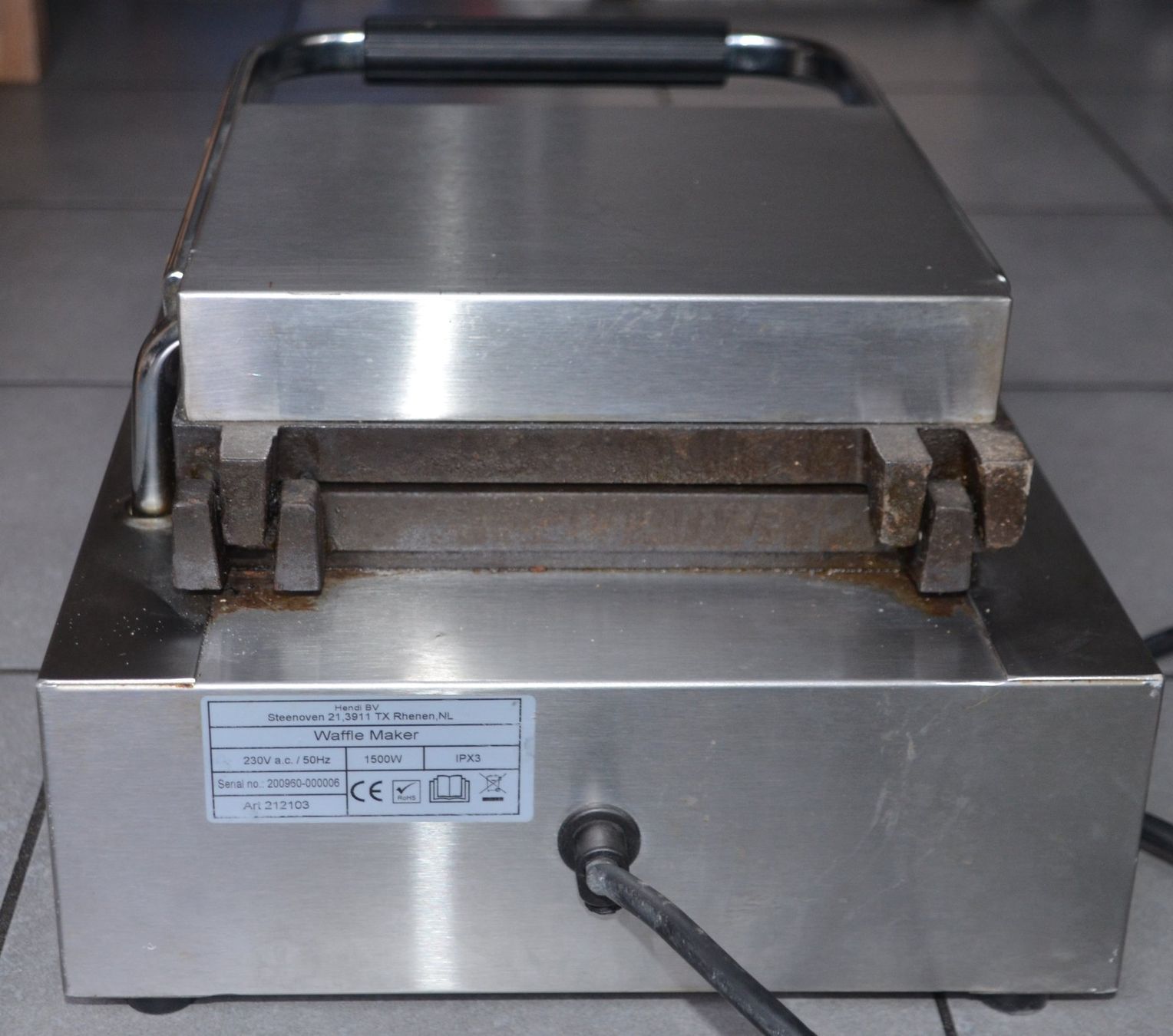 Elettrodomestici da cucina: Hendi Waffelmaschine / machine à gaufres1500W – Usato da Collonges venduto da arashee 8
