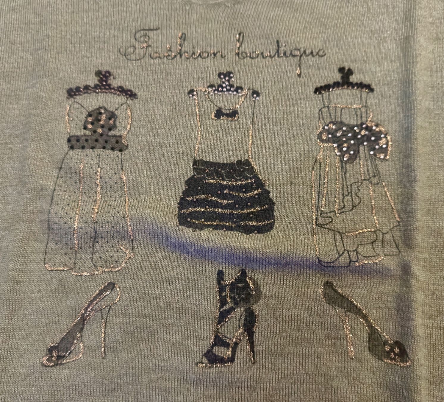 Maglioni & Felpe: !!!FINAL SALE!!! Damen Pullover "Version Feminin" Olivgrün – Usato da Seuzach venduto da Inspektor99 2