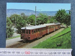 BAHN SCHWEIZ BZU SZU B 111 B215 BDe 4/4 SCHWEIGHOF LU AK1965