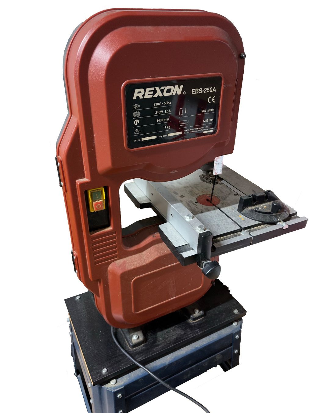 Seghe: Rexon EBS-250A Bandsäge mit Unterbau – Usato da Rothenfluh venduto da Ron999