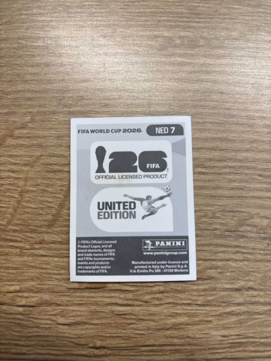 Panini Carte collezionabili: Panini Fifa WM 2026, NED 7 – Nuovo (secondo la descrizione) da Niederwil AG venduto da pat_l6fn 1