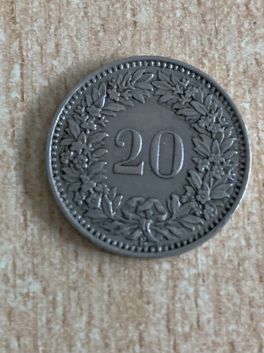 Alle Münzen: 20 Rappen 1939 – Gebraucht aus Reinach BL von con_ync2