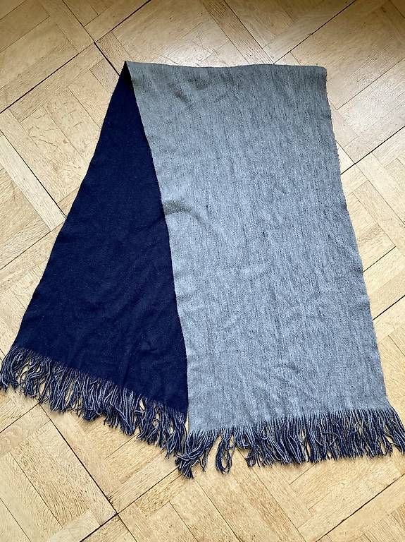 Foulard & Sciarpe: Schal dunkelblau/grau – Usato da Bern venduto da tan_2rrh