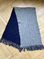 Schal dunkelblau/grau