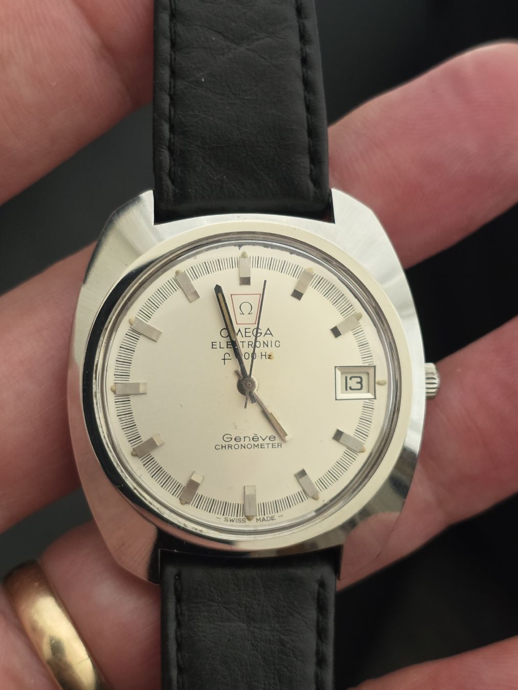 Omega Orologi: Montre Omega Genève Chronometer Electronique – Usato da Grand-Lancy venduto da Precision-GE
