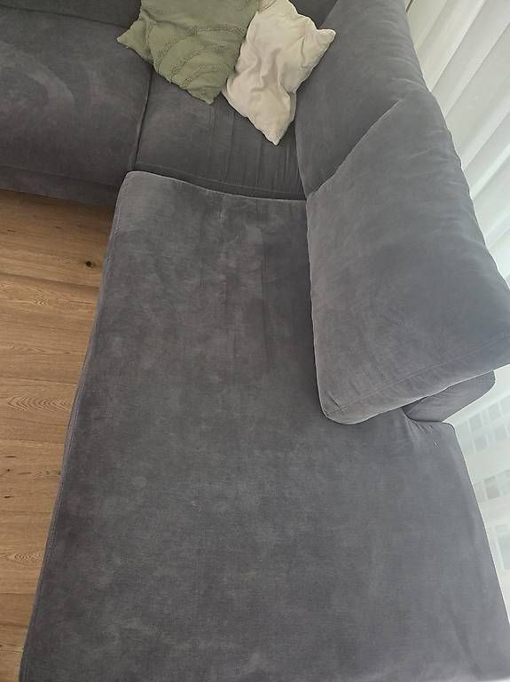 Livique Divani: Graues Ecksofa – Usato da Sursee venduto da Jukic 1