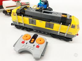 Lego City 7939 Eisenbahn RC Güterzug + Bahnübergang 7936