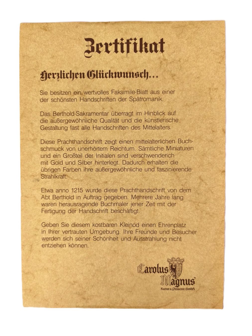 Foto & Immagini: Faksimile Berthold-Sakramentar – Usato da Pratteln venduto da Restwert_Pratteln 6