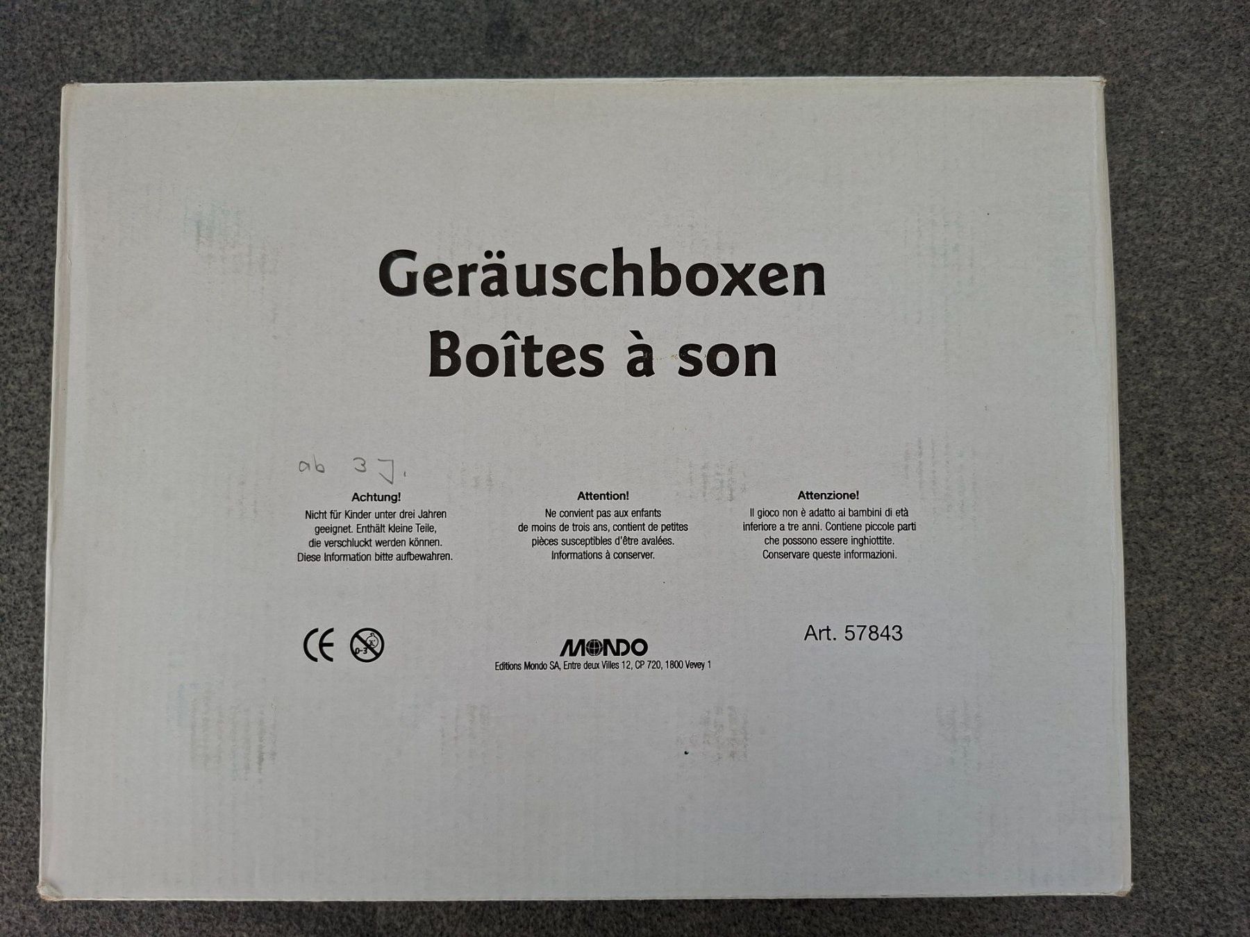 Giocattoli: Geräuschboxen/Boîtes à son - Geräusch-Memory – Usato da Stäfa venduto da Anita62 3