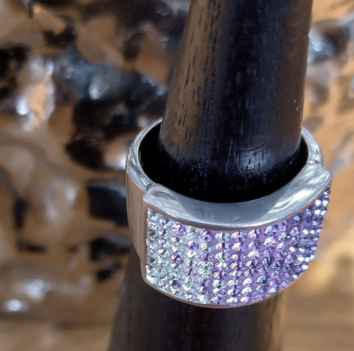 Anelli: GLITZER RING IN 925 SILBER – Usato da Romanshorn venduto da BoutiqueA 8